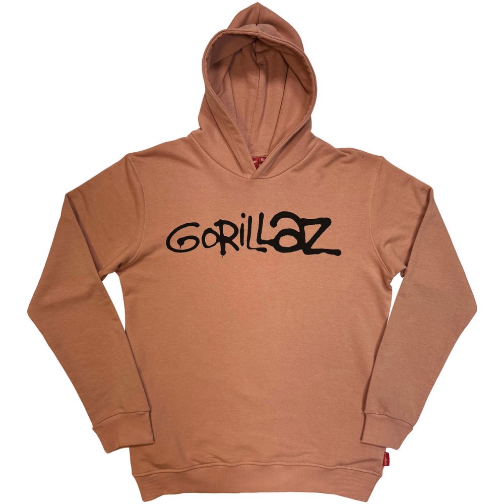 Gorillaz - Group Circle Rise Hoodie - Pink